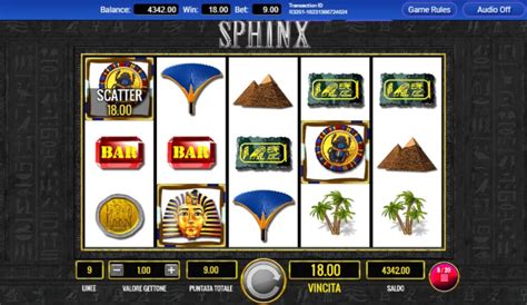 slot sphinx gratis.